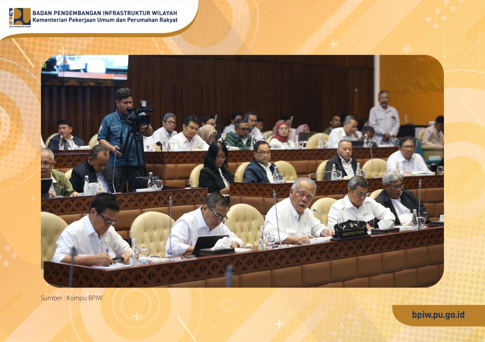 Tahun 2025, Kementerian PUPR Menerima Pagu Anggaran Indikatif Rp 75,63 Triliun