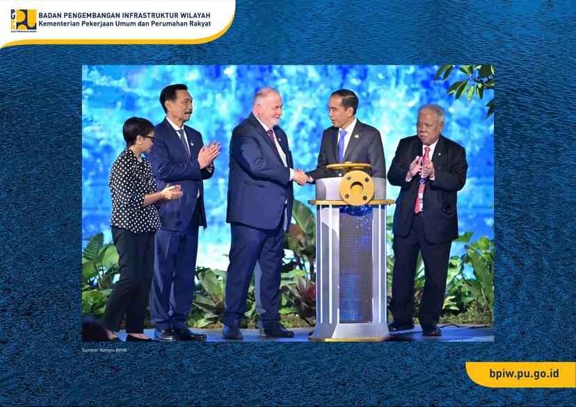 Pembukaan 10th World Water Forum, BPIW Kementerian PUPR Dukung Prinsip Inklusivitas Pengelolaan Air