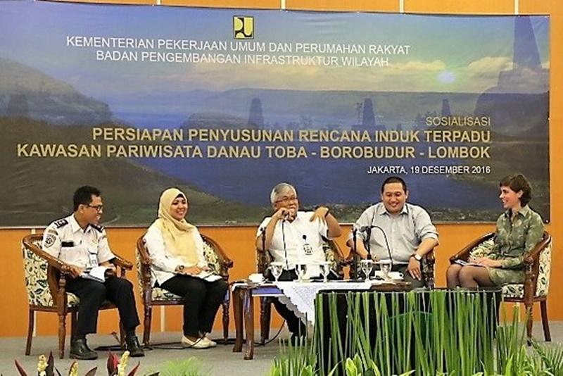 Kementerian PUPR Sosialisasikan Persiapan Penyusunan Rencana Induk Terpadu KSPN Danau Toba, Borobudur dan Lombok