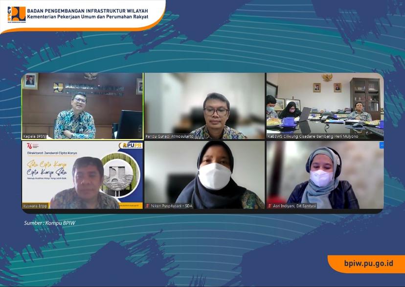 BPIW Sinkronkan Program Ditjen Cipta Karya dan Sumber Daya Air Terkait Ruang Terbuka Publik Kemayoran 