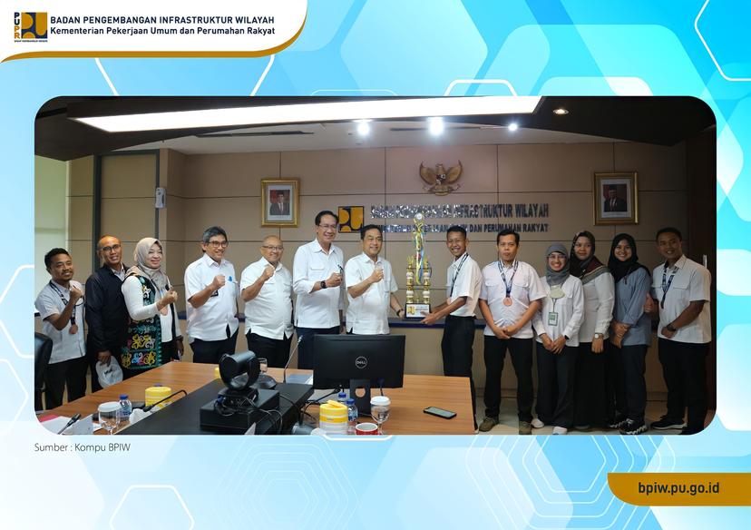 Tim Gateball BPIW Raih Juara III Harbak PU ke-78