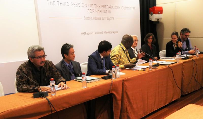 Berbicara di Forum PrepCom 3 UN-Habitat, Kepala BPIW Paparkan Kota Cerdas Berkelanjutan