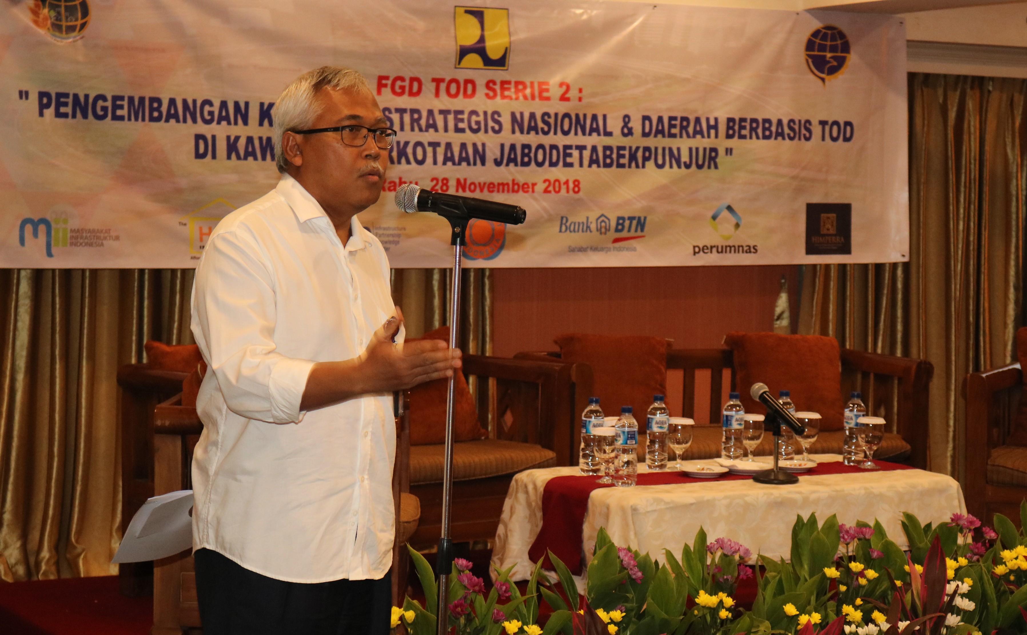 Pengembangan TOD Butuh Sinergitas Pemerintah, Badan Usaha dan Masyarakat