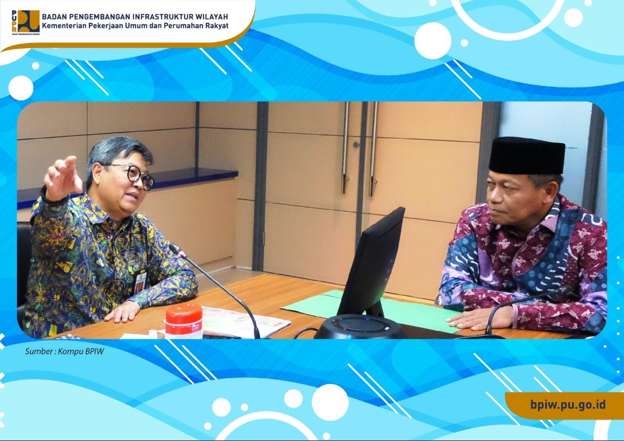Temui Kepala BPIW, Wali Kota Tanjungbalai Diskusikan Dukungan Infrastruktur PUPR 