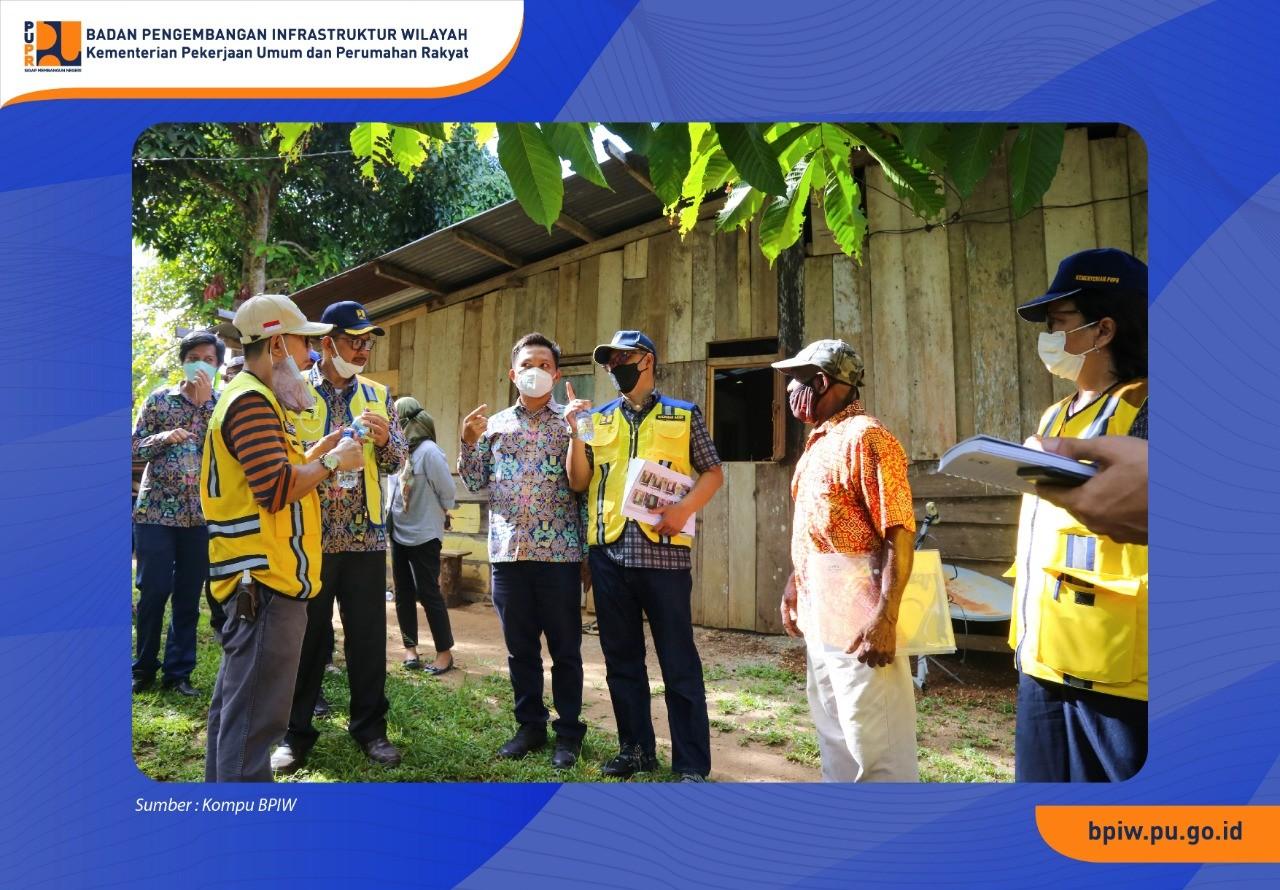 Kepala BPIW Tinjau Kolaborasi Program Infrastruktur PUPR di Papua Barat