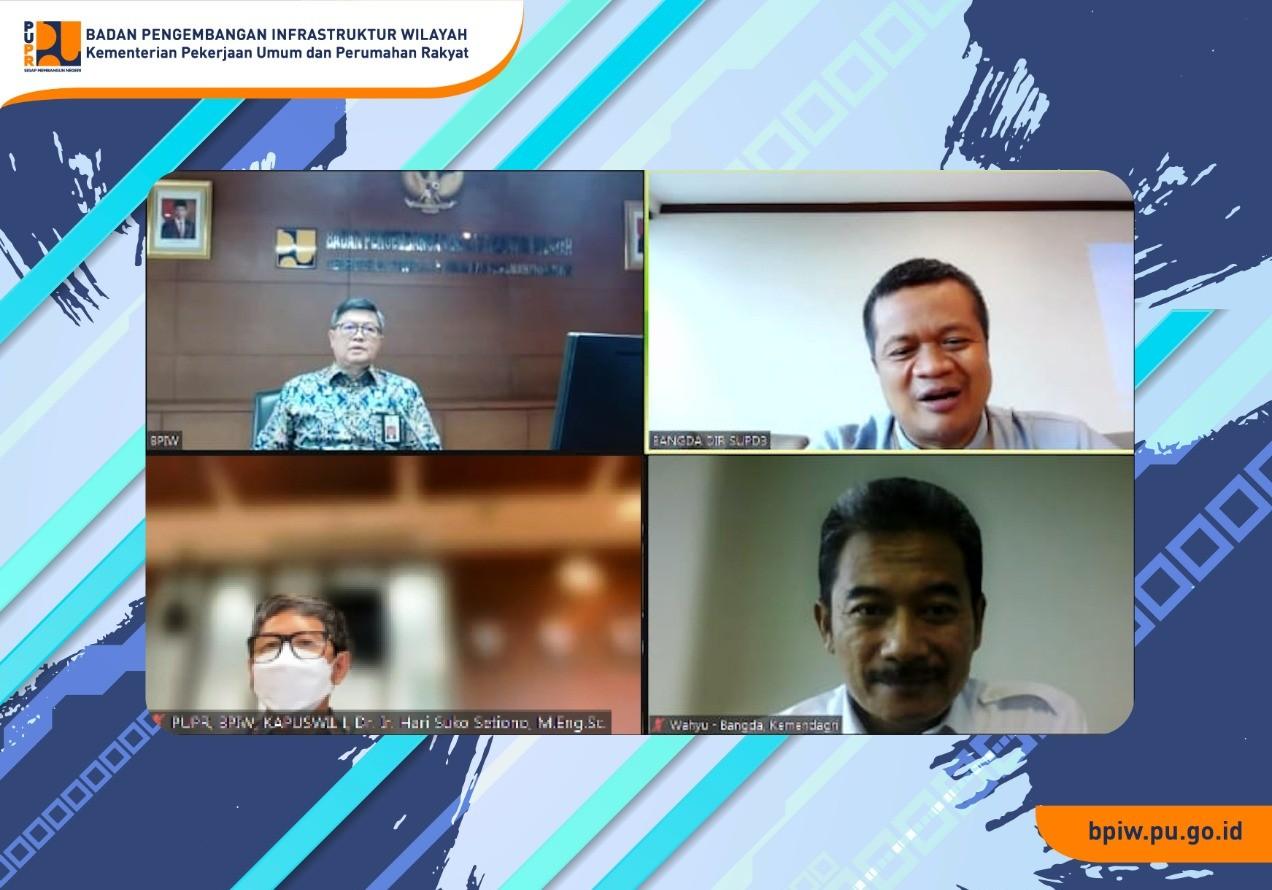 BPIW Bicarakan Penanganan Kemiskinan Ekstrem dengan Bina Bangda Kemendagri 