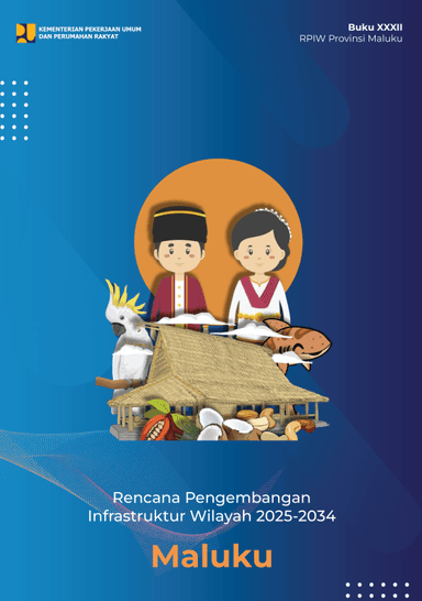 Rencana Pengembangan Infrastruktur Wilayah 2025-2034 Provinsi Maluku