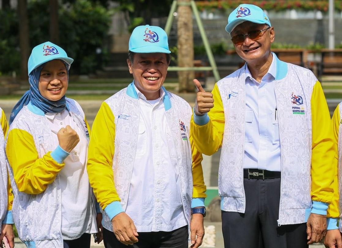 Kontingen KORPRI Kementerian PU Siap Berlaga di PORNAS XVII