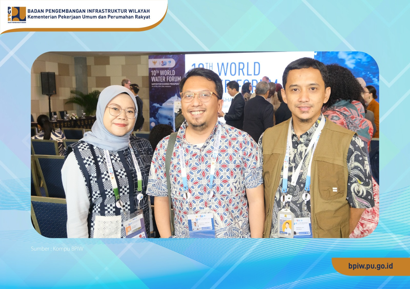 Konsisten Cermati Isu Global dan Lintas Sektor dalam Menyusun Perencanaan Berbasis Kewilayahan: Lesson Learned Mengikuti Cross Cutting Session di 10th World Water Forum