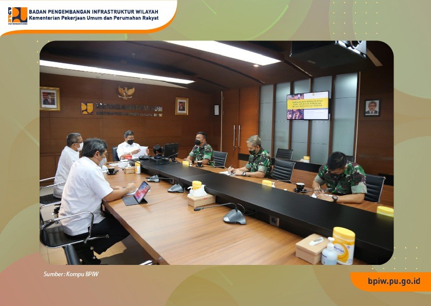 BPIW dan Mabes TNI AD Jajaki Kerja Sama untuk Percepatan Pembangunan Infrastruktur PUPR