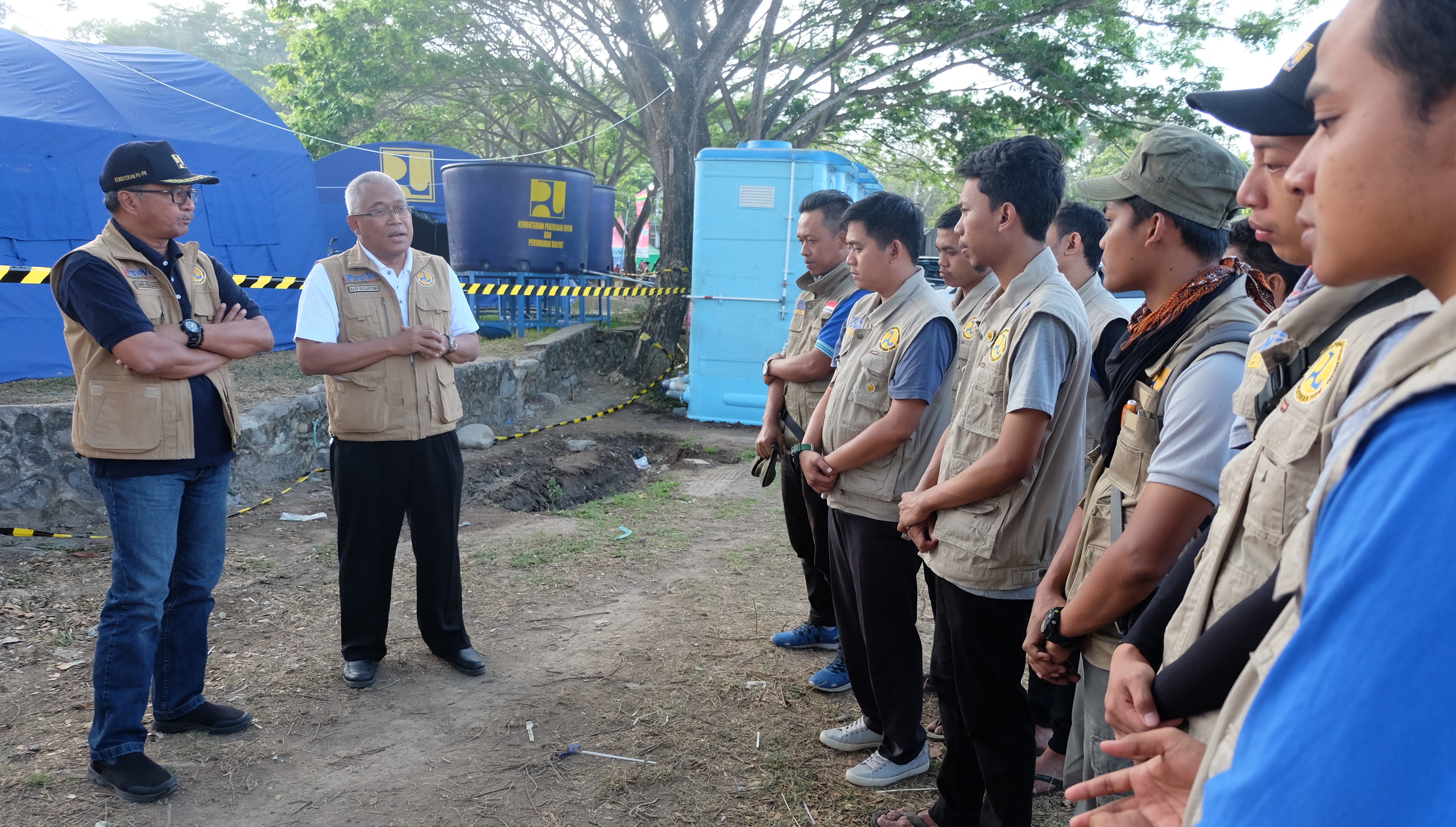 Kunjungi Posko CPNS, Kepala BPIW Jelaskan Program Jangka Menengah dan Panjang Untuk Lombok