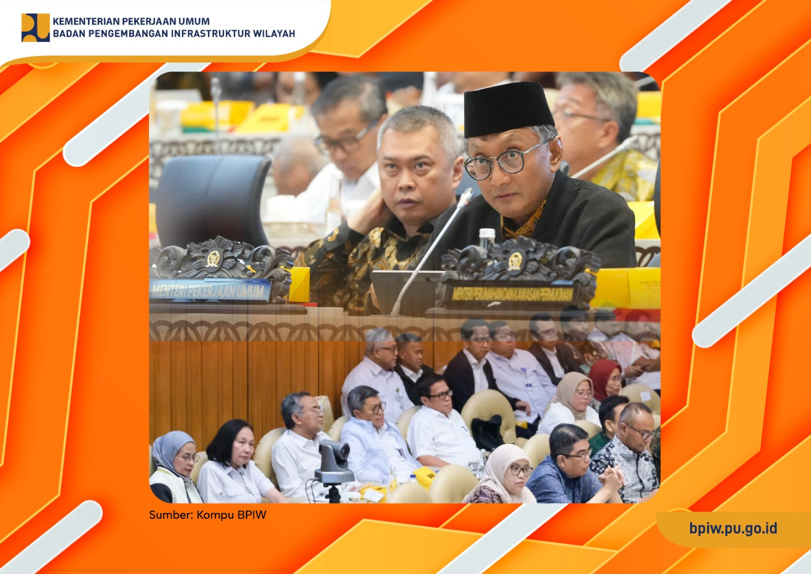 Penetapan Rekonstruksi Pagu Alokasi Anggaran Kementerian PU TA 2025 