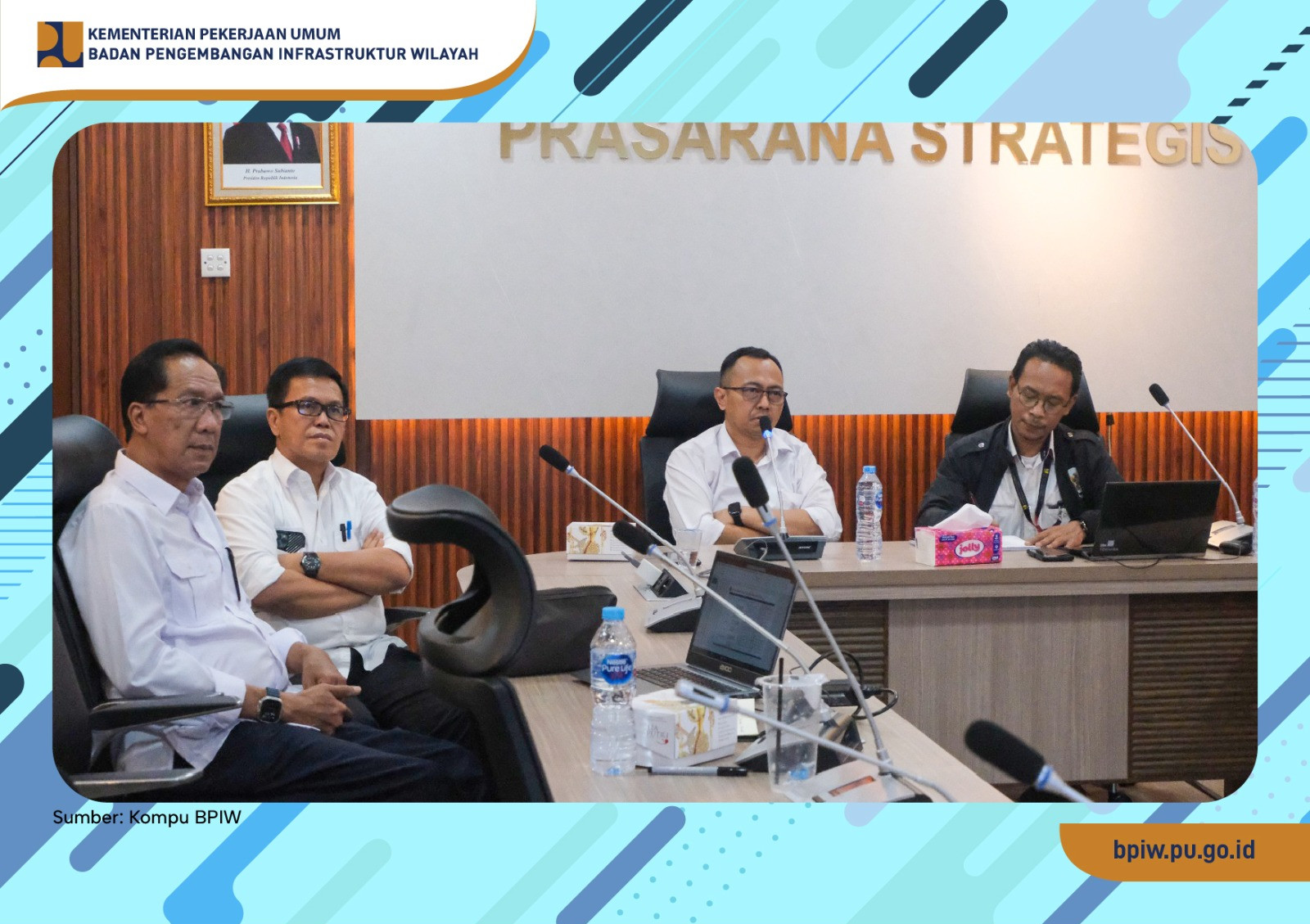 Kepala BPIW Tinjau Desk Konsultasi Regional pada Hari Kedua