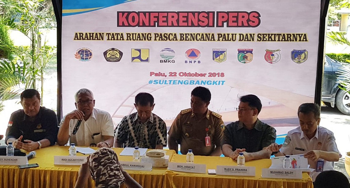 Kementerian PUPR Siapkan Rencana Tapak Untuk Relokasi Hunian di Palu, Donggala dan Sigi