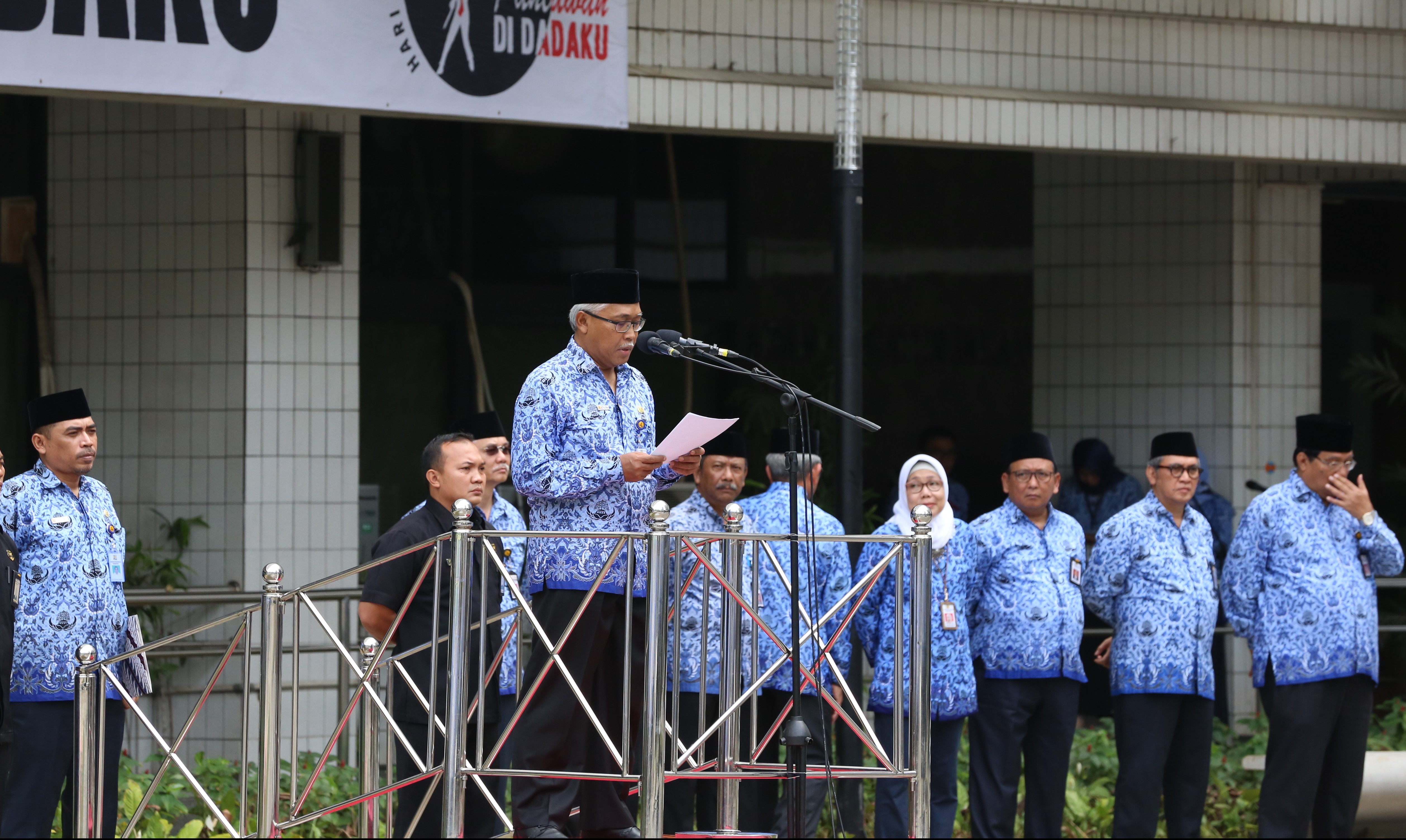 Kementerian PUPR Peringati Hari Pahlawan : Semangat Pahlawan Menjadi Keuletan Dalam Melaksanakan Pembangunan